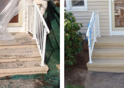 Before & After Concrete Steps