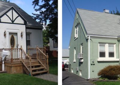 Before & After Painting House Exterior