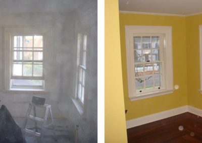 Before & After Painting Room Interior