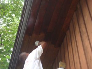 Painting Soffits and Siding