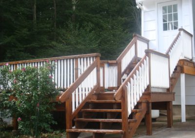 Custom Painting of stairs and Deck